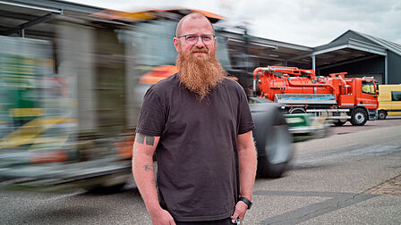 Voormak garage- en magazijnbeheerder Jeffry Rijsemus